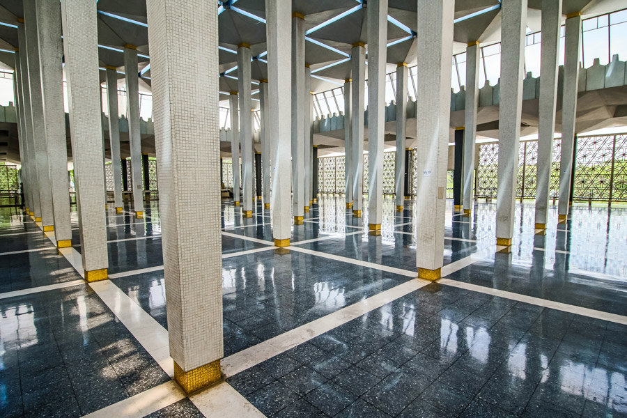 Cestopis Malajsie - Kuala Lumpur - Masjid Negara